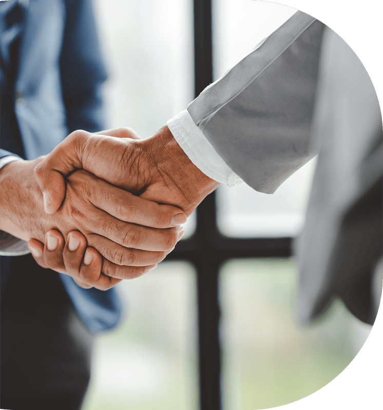 Business handshake
